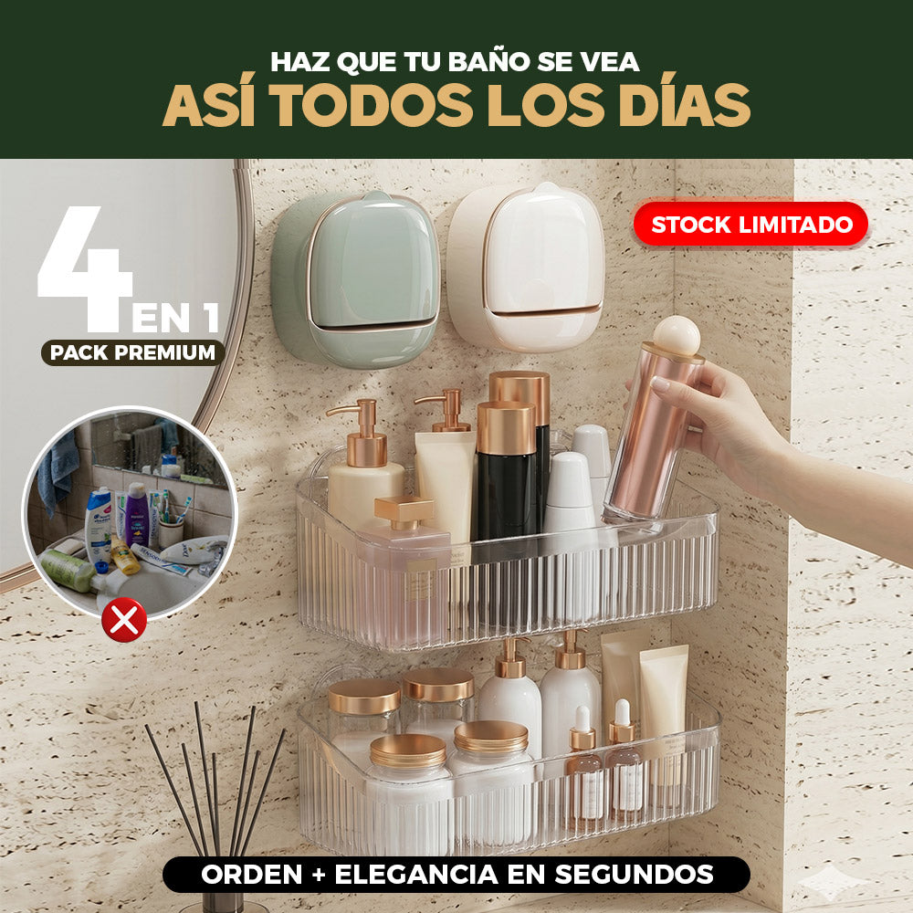 💎 Kit Baño Premium 4 en 1 - Envío Gratis 🎁