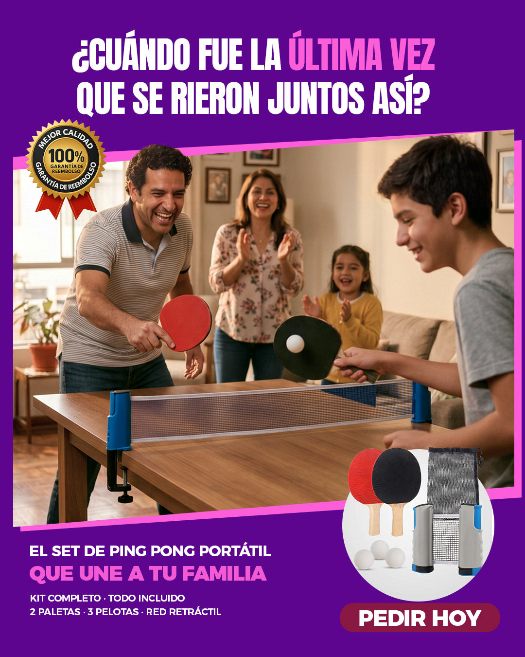 El regalo que TODOS van a querer usar - Set de Ping Pong 🎁
